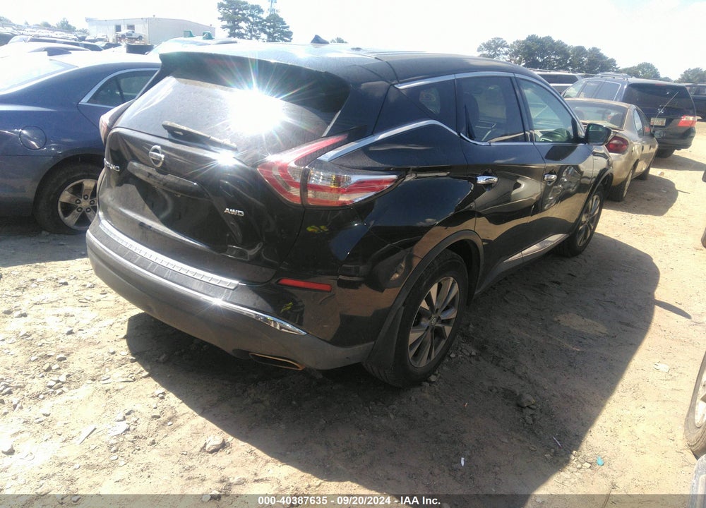 2015 NISSAN MURANO S VIN: 5N1AZ2MH6FN231126