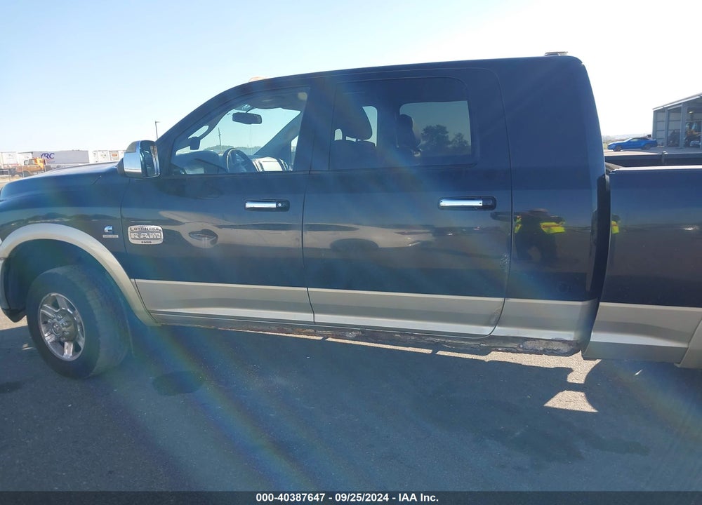 2011 RAM 3500 LAIE LONGHORN VIN: 3D73Y3HLXBG592162