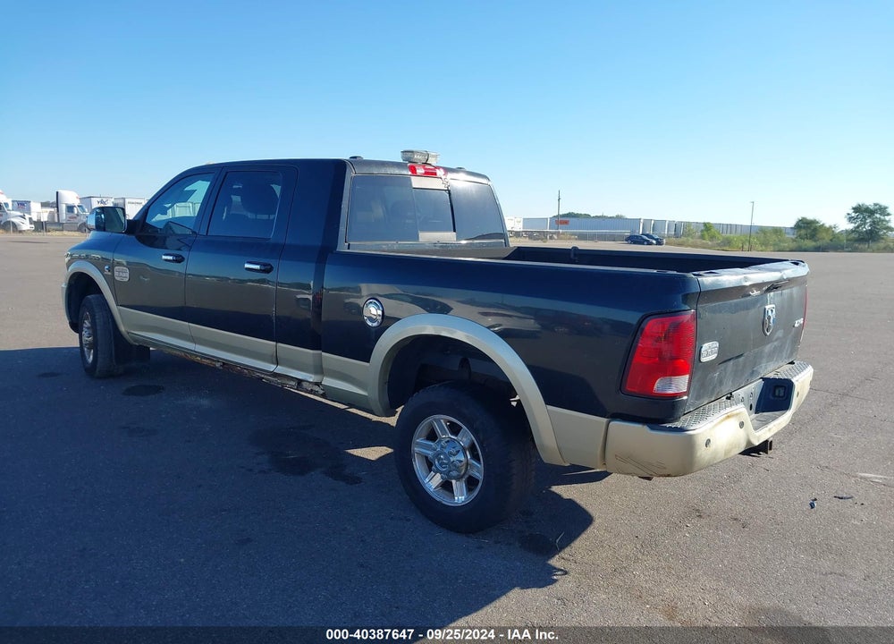 2011 RAM 3500 LAIE LONGHORN VIN: 3D73Y3HLXBG592162