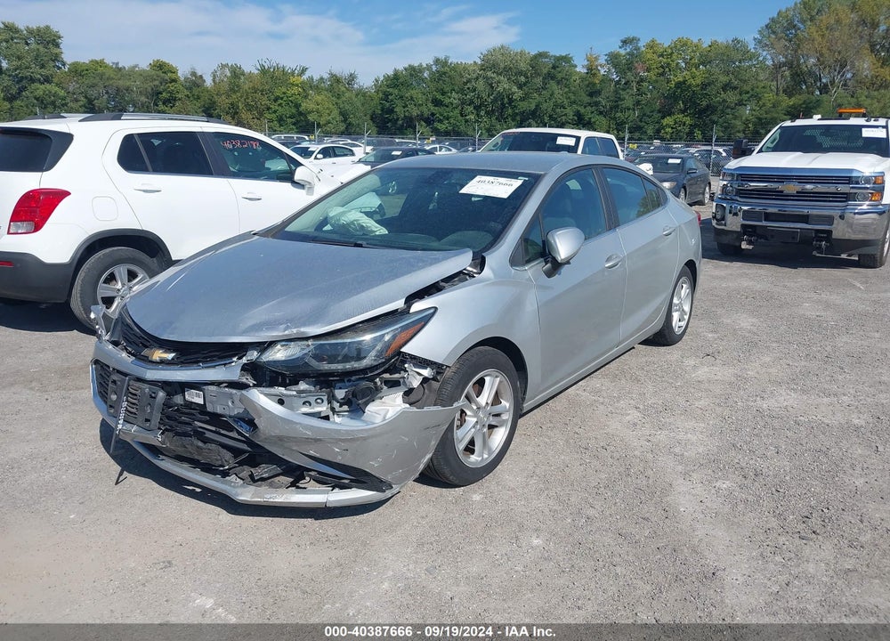 2018 CHEVROLET CRUZE LT AUTO VIN: 1G1BE5SM9J7136362