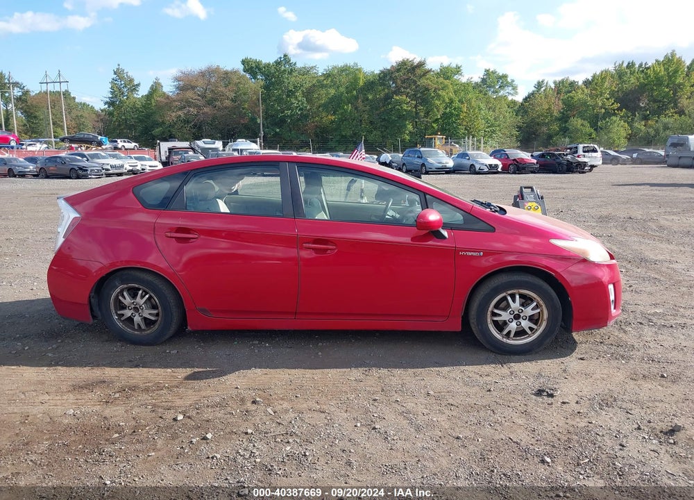 2010 TOYOTA PRIUS II VIN: JTDKN3DU3A0087130