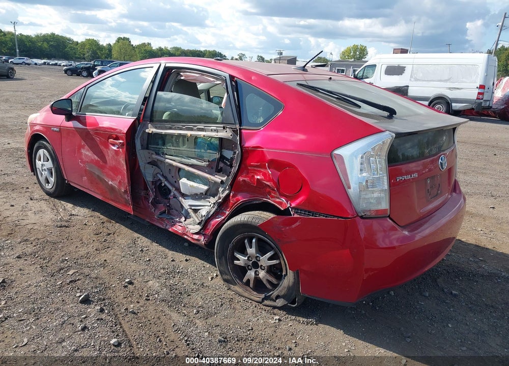 2010 TOYOTA PRIUS II VIN: JTDKN3DU3A0087130