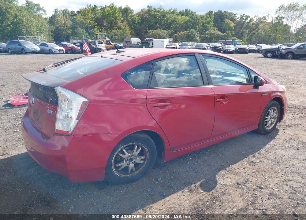 2010 TOYOTA PRIUS II VIN: JTDKN3DU3A0087130