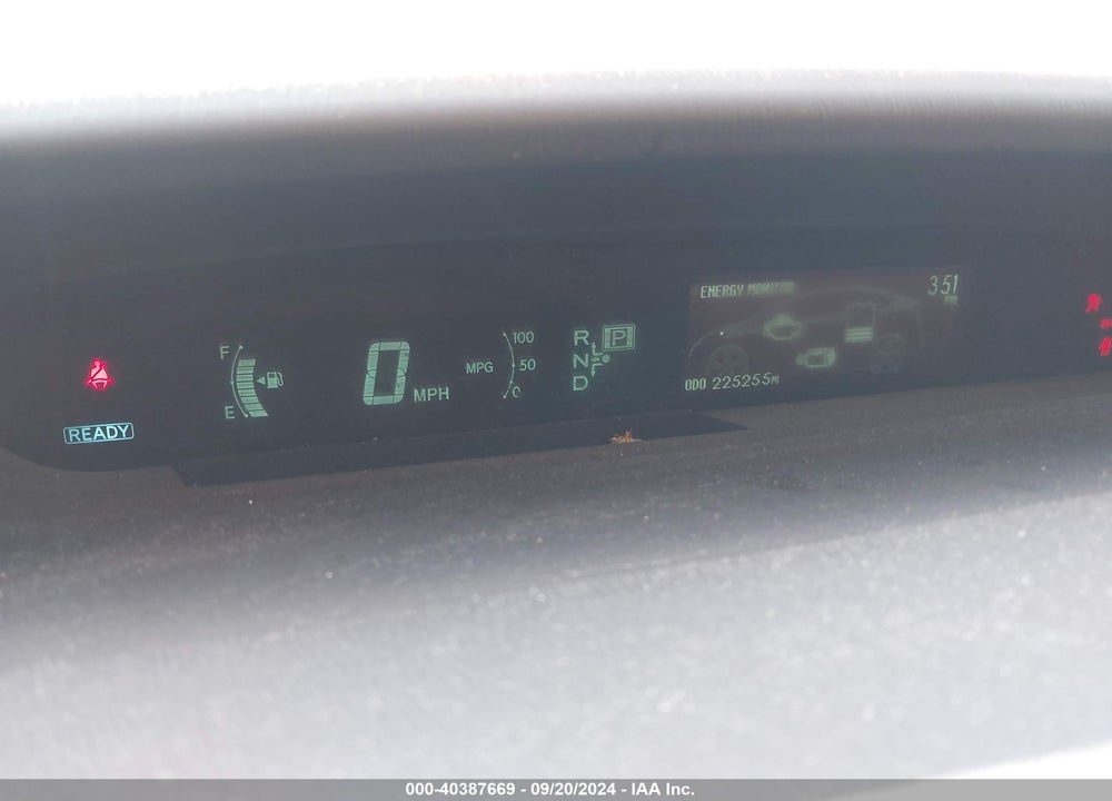 2010 TOYOTA PRIUS II VIN: JTDKN3DU3A0087130