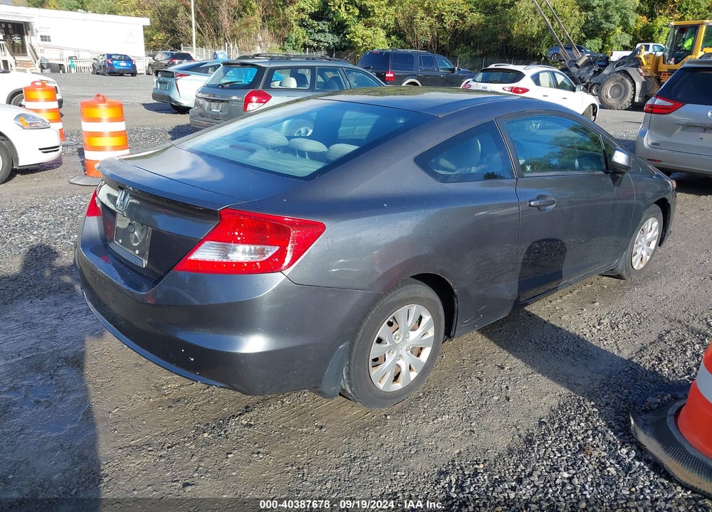 2012 HONDA CIVIC LX VIN: 2HGFG3B53CH552612