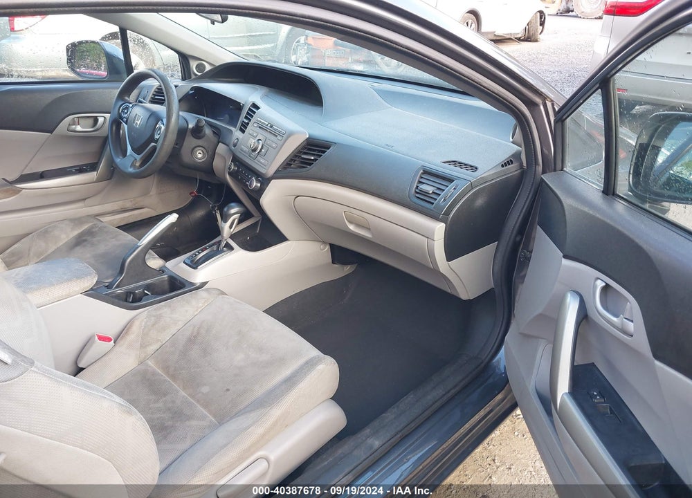 2012 HONDA CIVIC LX VIN: 2HGFG3B53CH552612