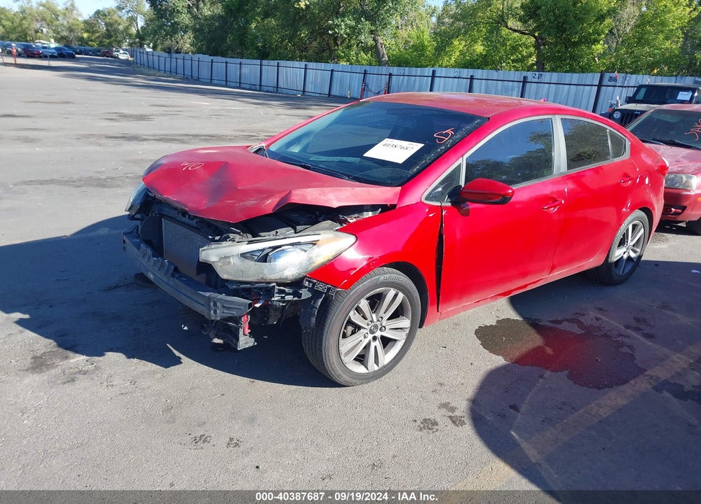 2016 KIA FORTE LX VIN: KNAFK4A61G5544922