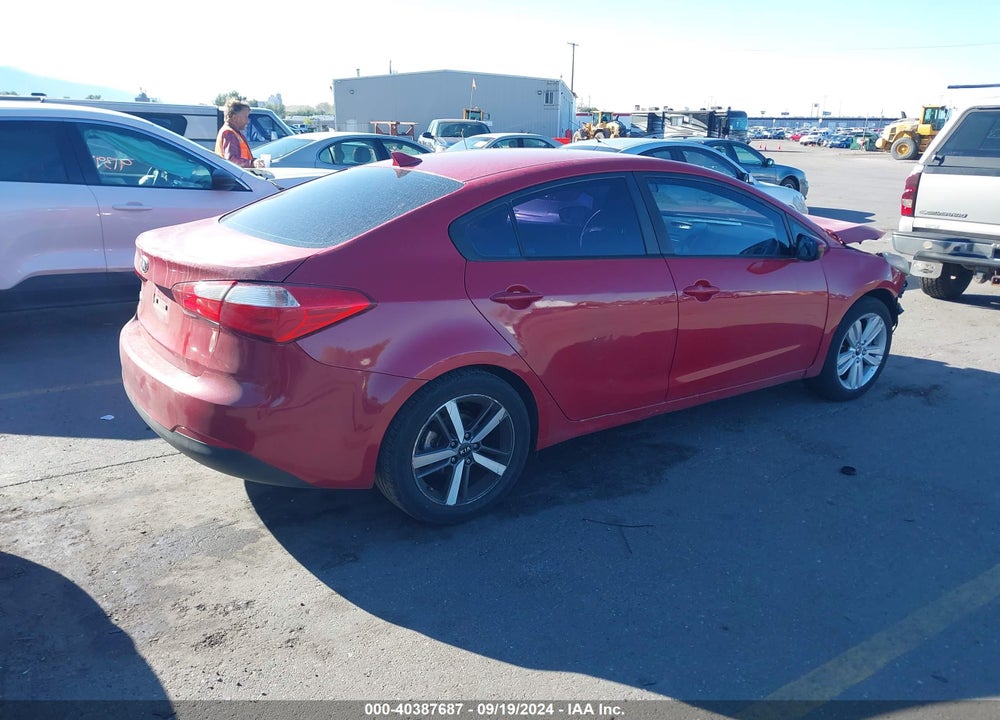 2016 KIA FORTE LX VIN: KNAFK4A61G5544922