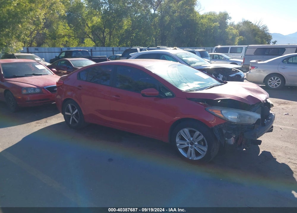 2016 KIA FORTE LX VIN: KNAFK4A61G5544922