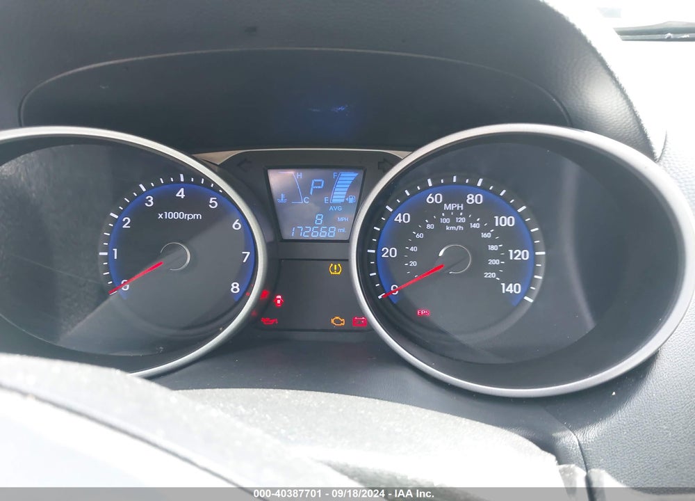2012 HYUNDAI TUCSON LIMITED VIN: KM8JUCAC5CU404469