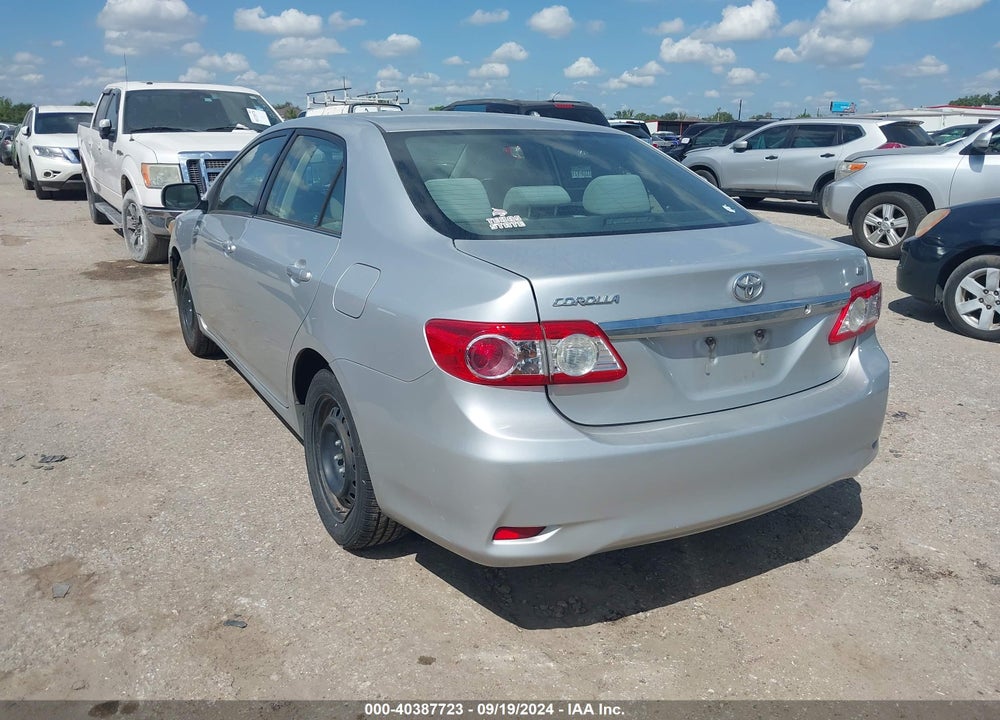 2013 TOYOTA COROLLA LE VIN: 5YFBU4EE0DP136665