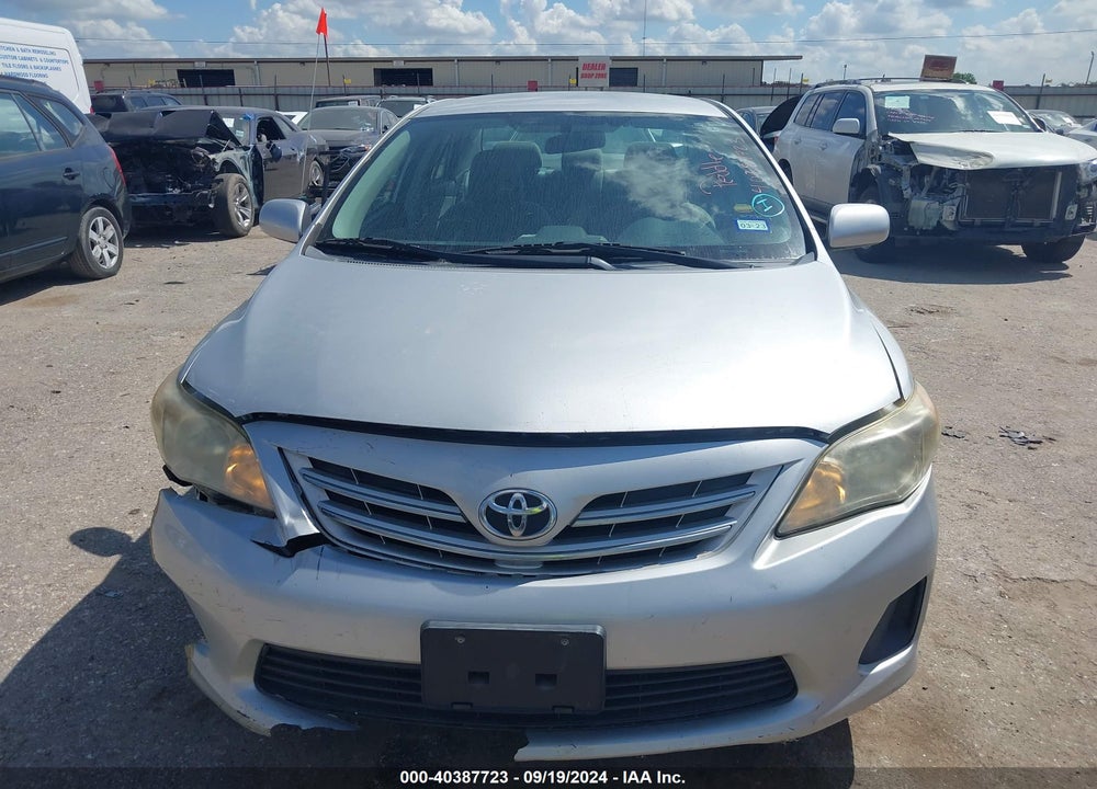 2013 TOYOTA COROLLA LE VIN: 5YFBU4EE0DP136665