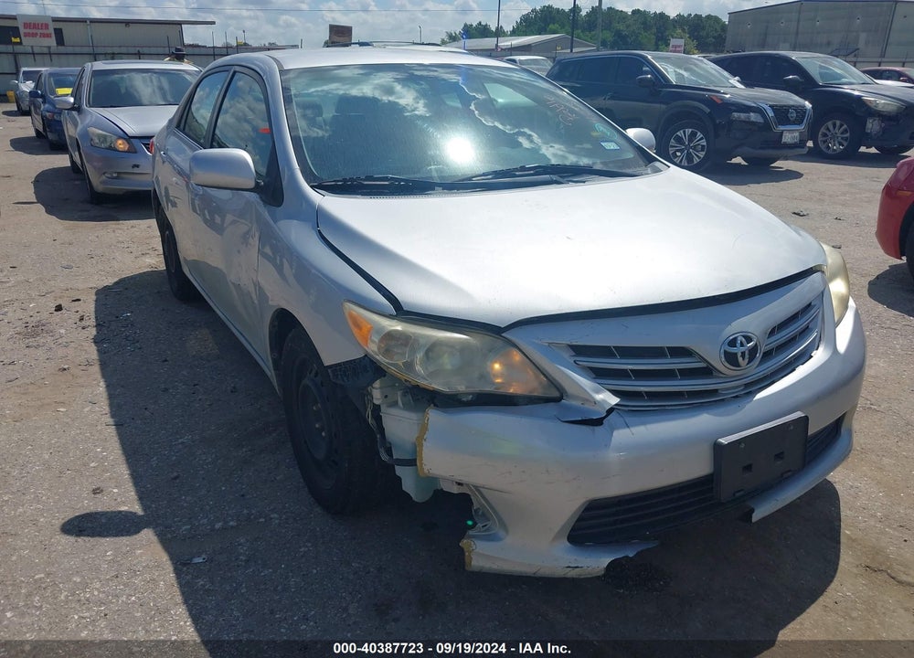 2013 TOYOTA COROLLA LE VIN: 5YFBU4EE0DP136665