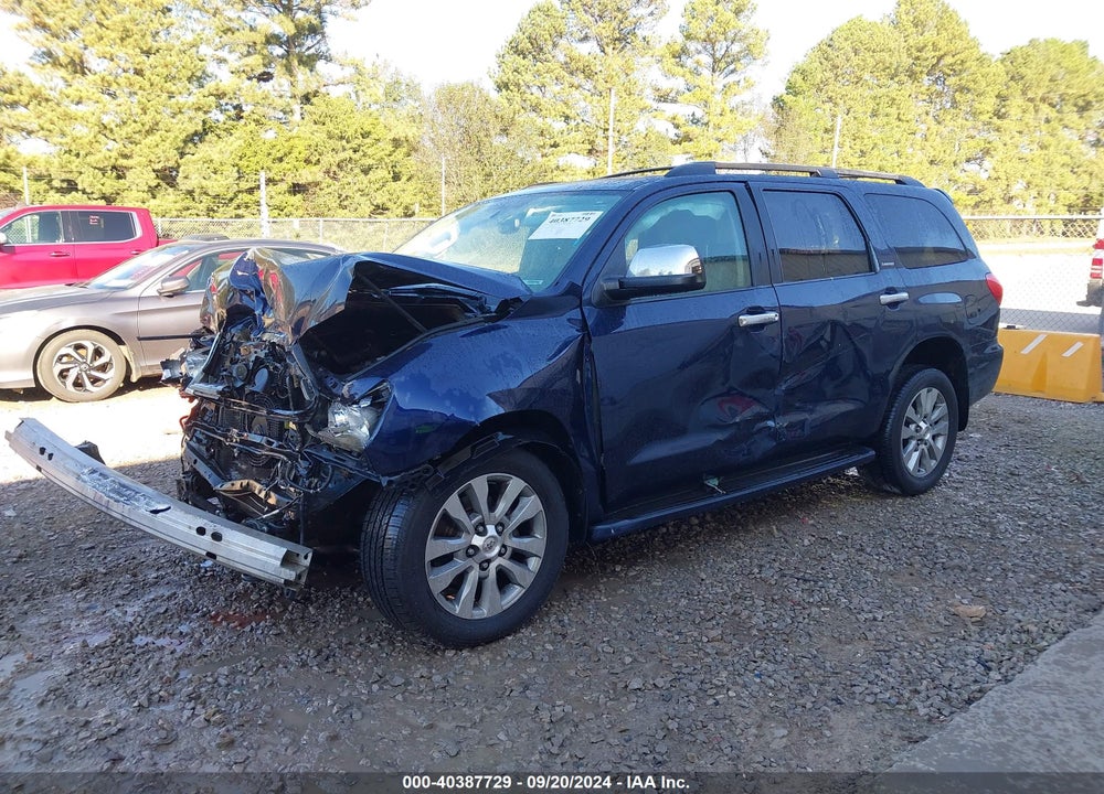2010 TOYOTA SEQUOIA LIMITED 5.7L V8 VIN: 5TDKY5G18AS029449