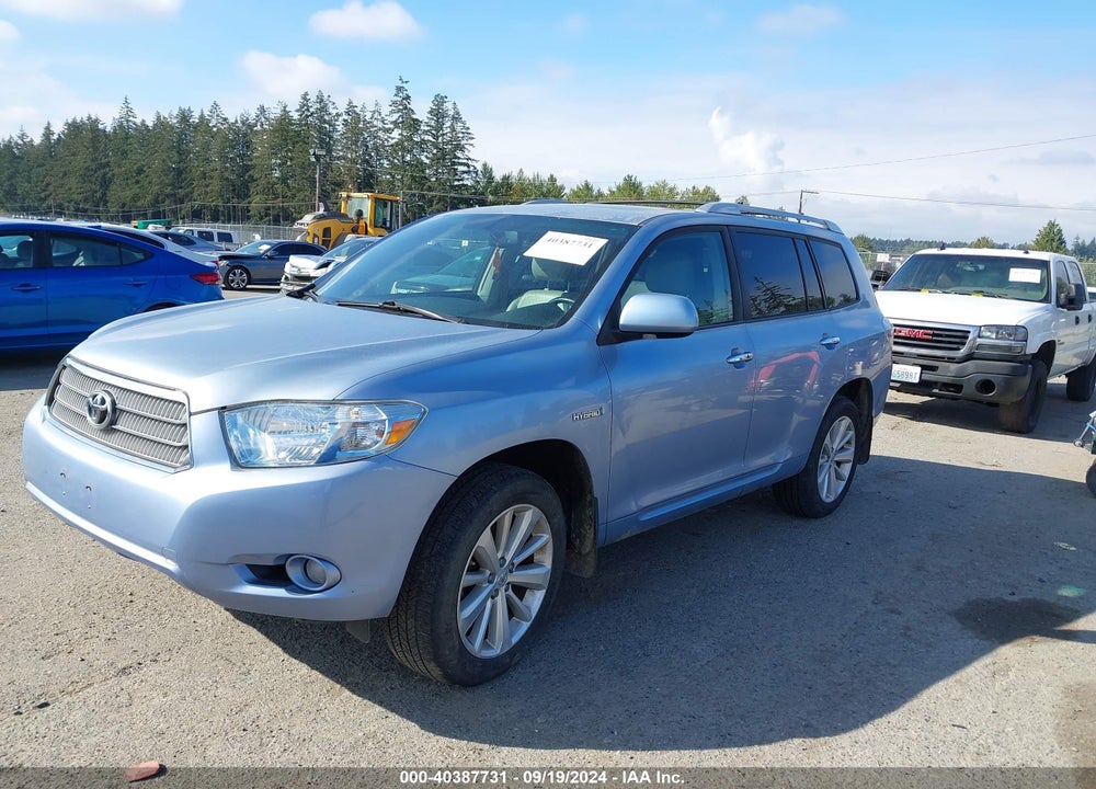 2008 TOYOTA HIGHLANDER HYBRID LIMITED VIN: JTEEW44A782006811