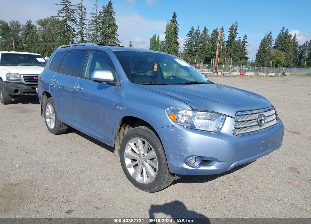 2008 TOYOTA HIGHLANDER HYBRID LIMITED VIN: JTEEW44A782006811