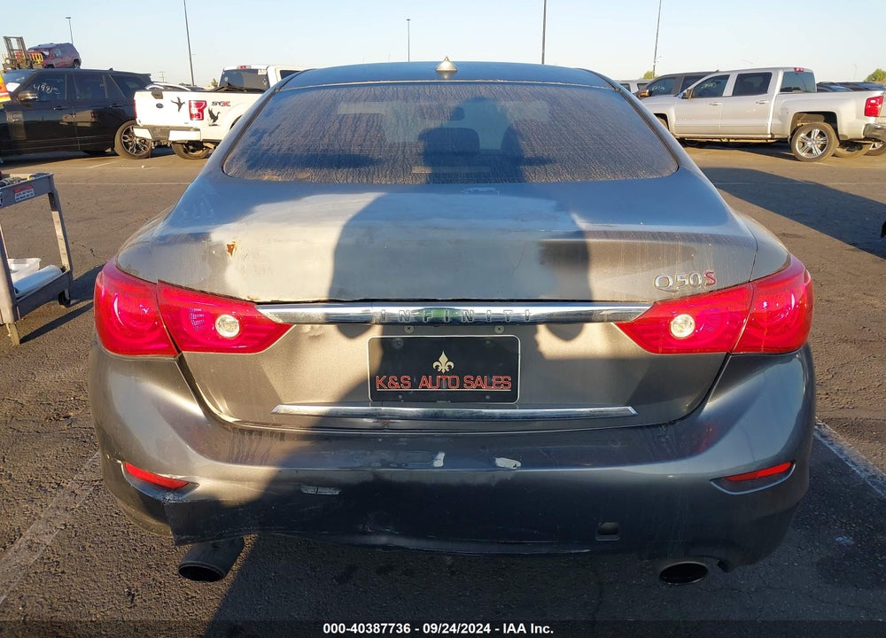 2015 INFINITI Q50 SPORT VIN: JN1BV7AP2FM342620
