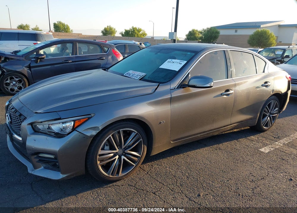 2015 INFINITI Q50 SPORT VIN: JN1BV7AP2FM342620