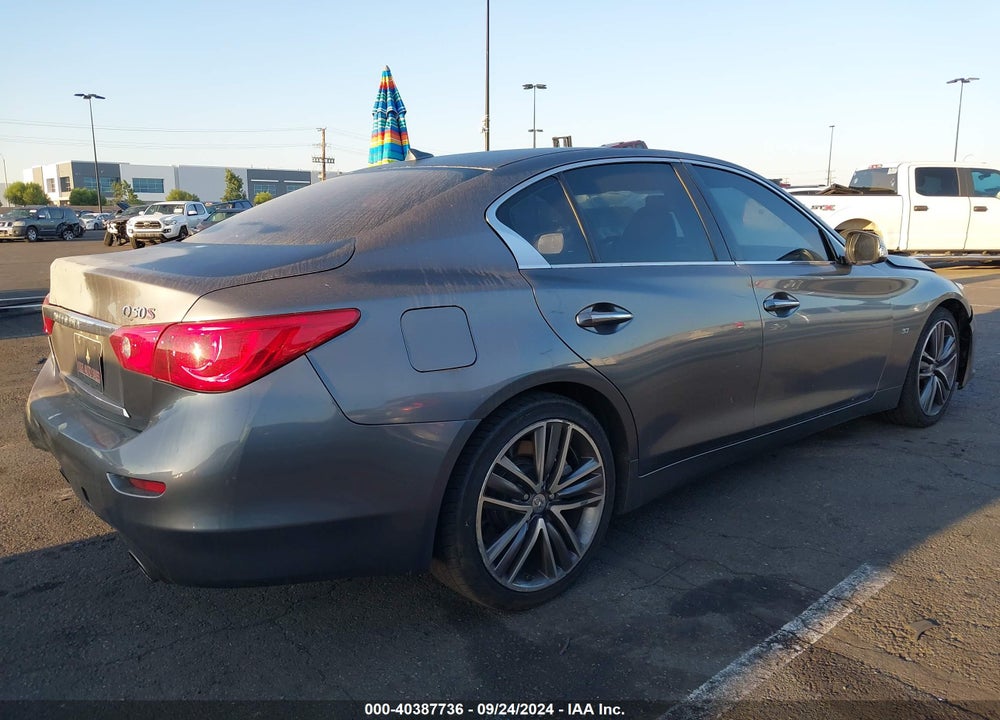 2015 INFINITI Q50 SPORT VIN: JN1BV7AP2FM342620