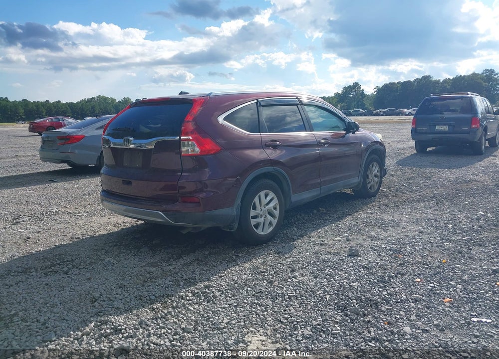 2015 HONDA CR-V EX-L VIN: 2HKRM3H70FH525456