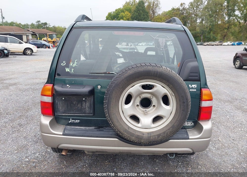 2001 SUZUKI GRAND VITARA JLX/JLX+/LIMITED VIN: JS3TD62V214150927