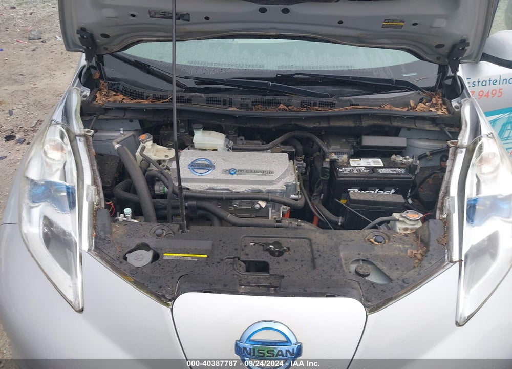 2012 NISSAN LEAF SV VIN: JN1AZ0CP0CT015753