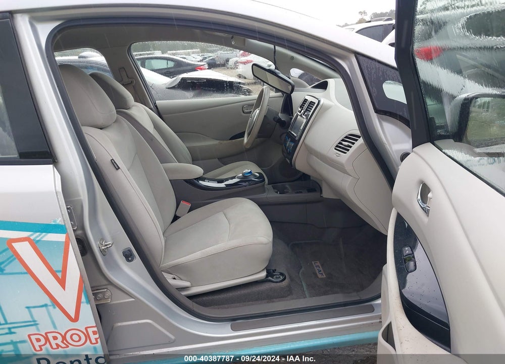 2012 NISSAN LEAF SV VIN: JN1AZ0CP0CT015753