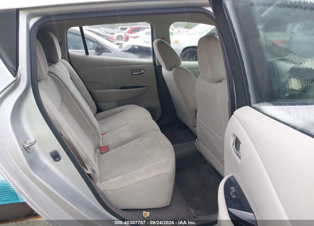 2012 NISSAN LEAF SV VIN: JN1AZ0CP0CT015753