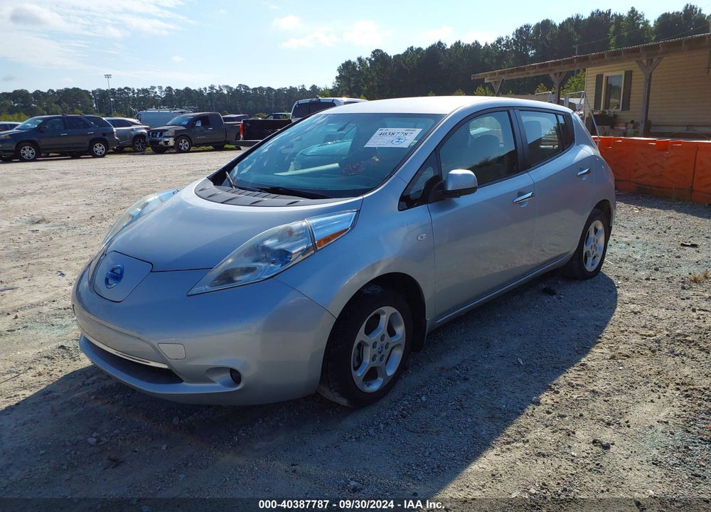 2012 NISSAN LEAF SV VIN: JN1AZ0CP0CT015753