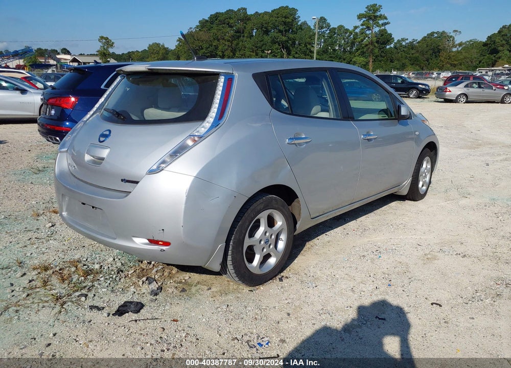 2012 NISSAN LEAF SV VIN: JN1AZ0CP0CT015753