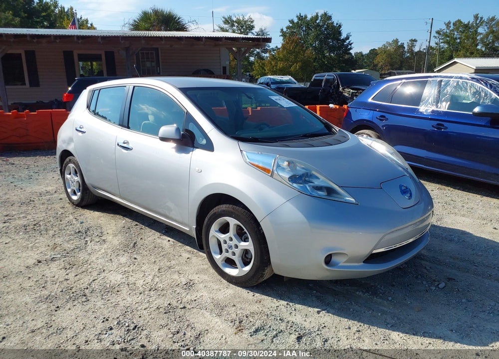 2012 NISSAN LEAF SV VIN: JN1AZ0CP0CT015753