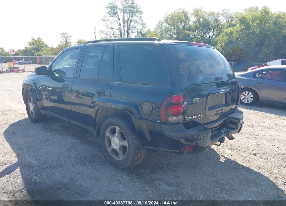 2008 CHEVROLET TRAILBLAZER FLEET VIN: 1GNDT13S482221913