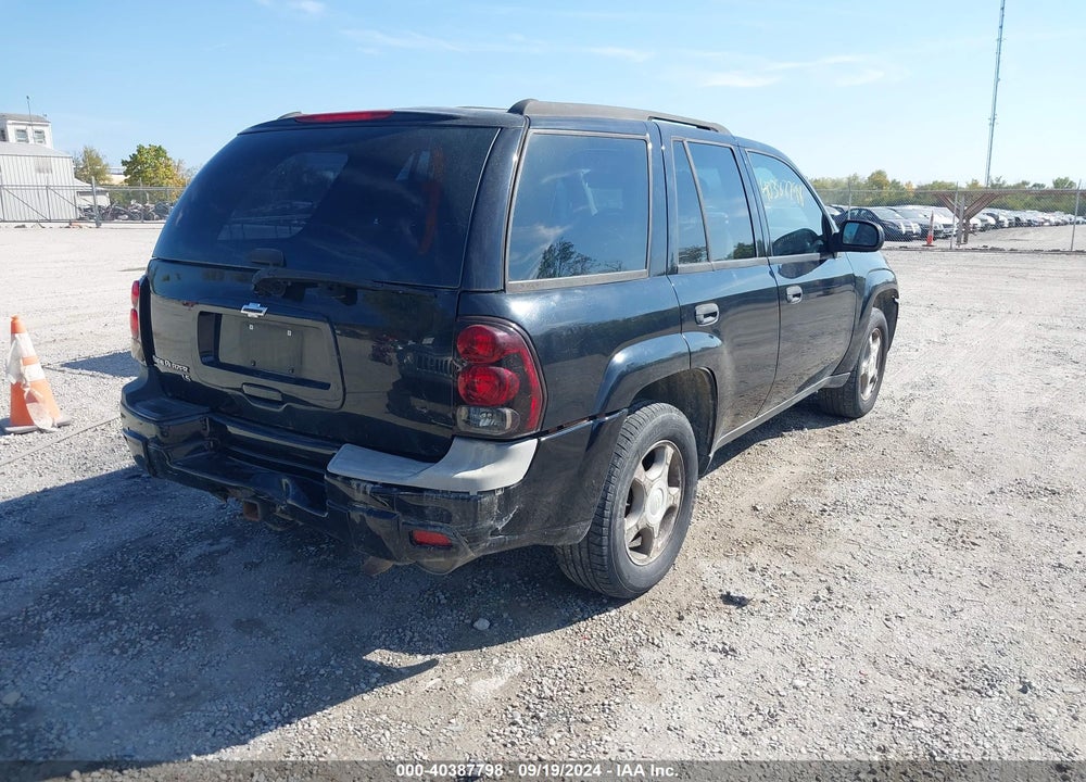 2008 CHEVROLET TRAILBLAZER FLEET VIN: 1GNDT13S482221913