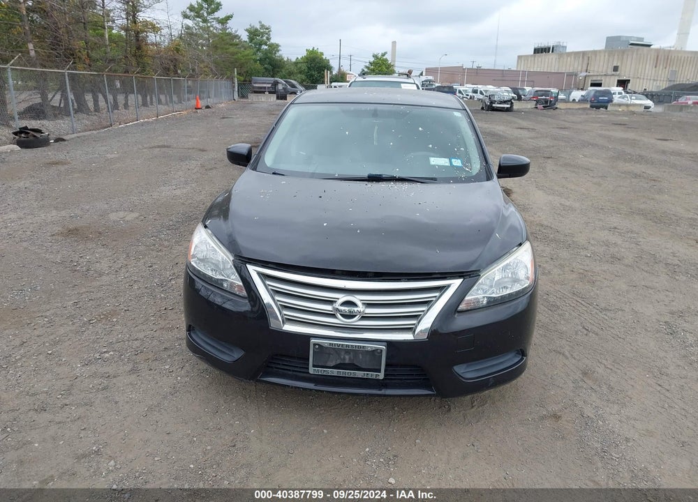 2014 NISSAN SENTRA S VIN: 3N1AB7AP3EL656693