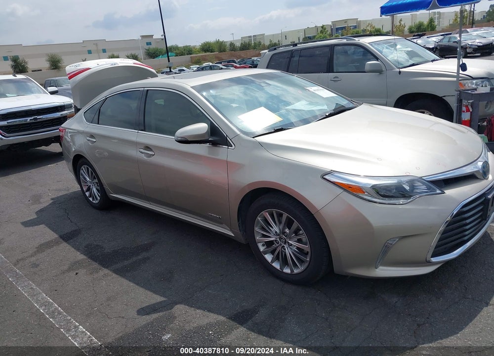 2016 TOYOTA AVALON HYBRID LIMITED VIN: 4T1BD1EB4GU056096