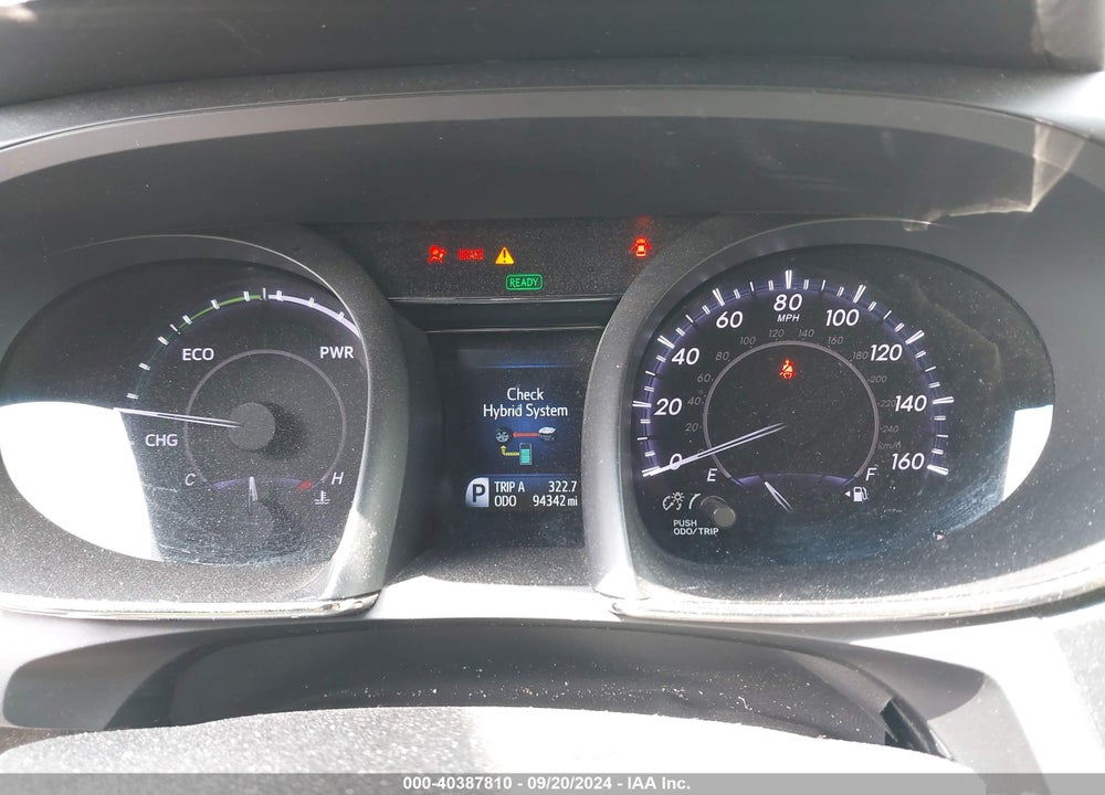 2016 TOYOTA AVALON HYBRID LIMITED VIN: 4T1BD1EB4GU056096