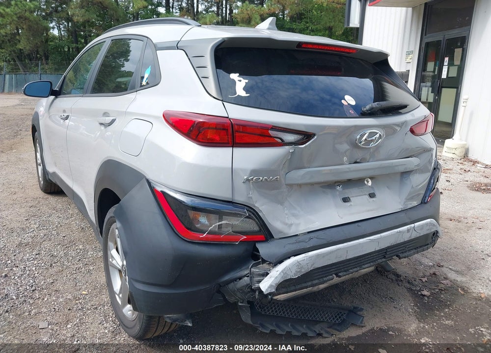 2022 HYUNDAI KONA SEL VIN: KM8K6CAB4NU864019