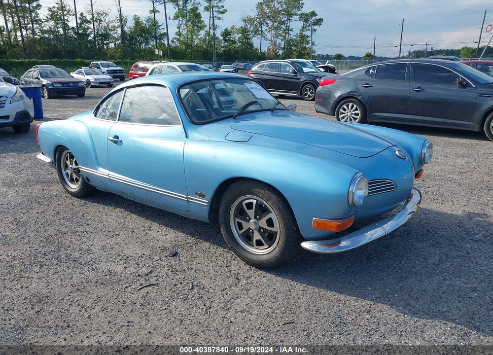 1972 VOLKSWAGEN KARMAN GHIA VIN: 1422592660