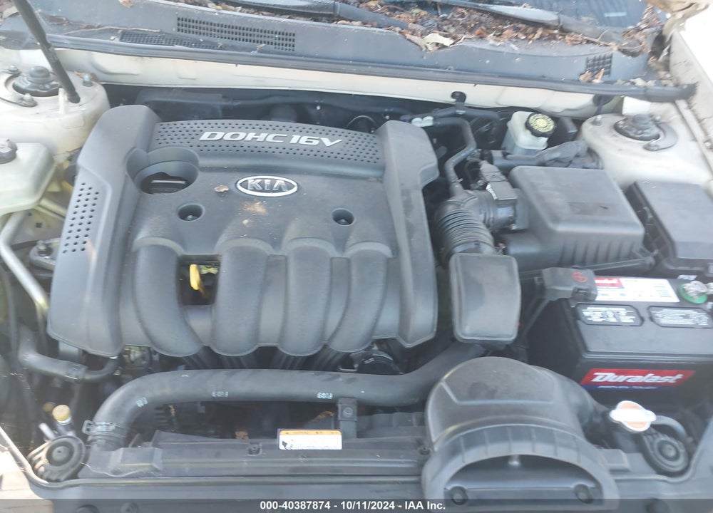 2007 KIA OPTIMA LX VIN: KNAGE123275086970