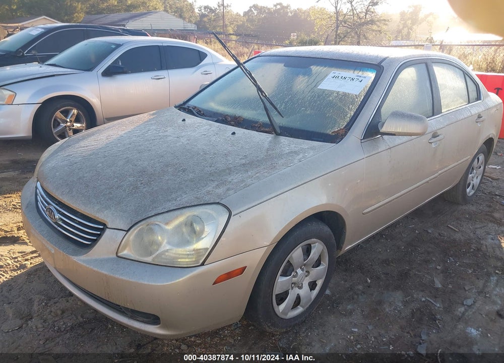 2007 KIA OPTIMA LX VIN: KNAGE123275086970