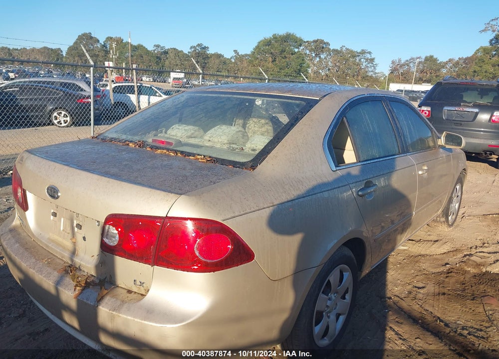 2007 KIA OPTIMA LX VIN: KNAGE123275086970