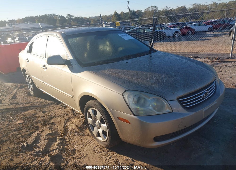 2007 KIA OPTIMA LX VIN: KNAGE123275086970