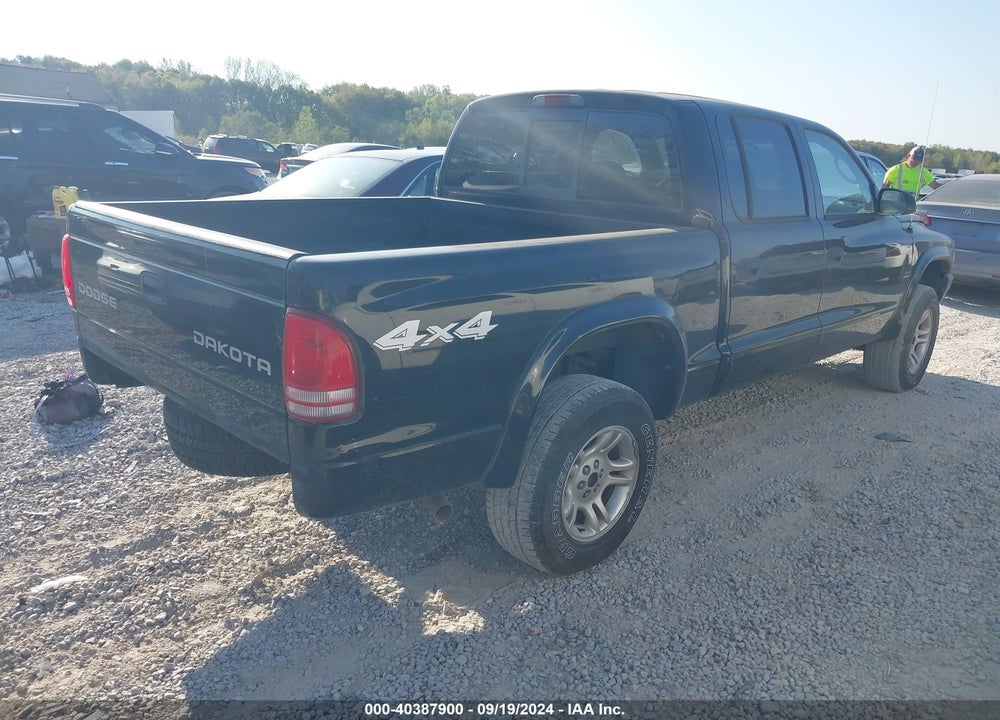 2003 DODGE DAKOTA SPORT/SXT VIN: 1D7HG38X43S317991