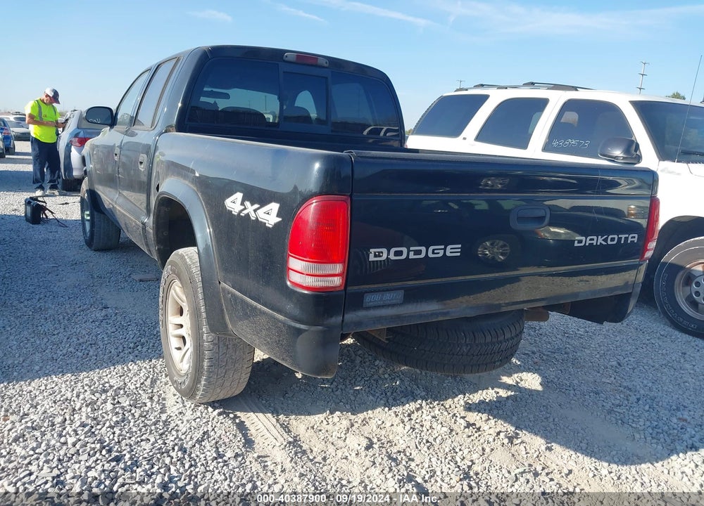 2003 DODGE DAKOTA SPORT/SXT VIN: 1D7HG38X43S317991