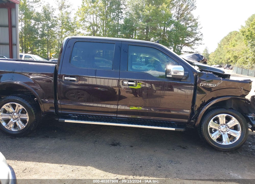 2020 FORD F-150 LARIAT VIN: 1FTEW1E49LKE39700