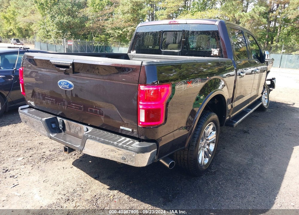 2020 FORD F-150 LARIAT VIN: 1FTEW1E49LKE39700