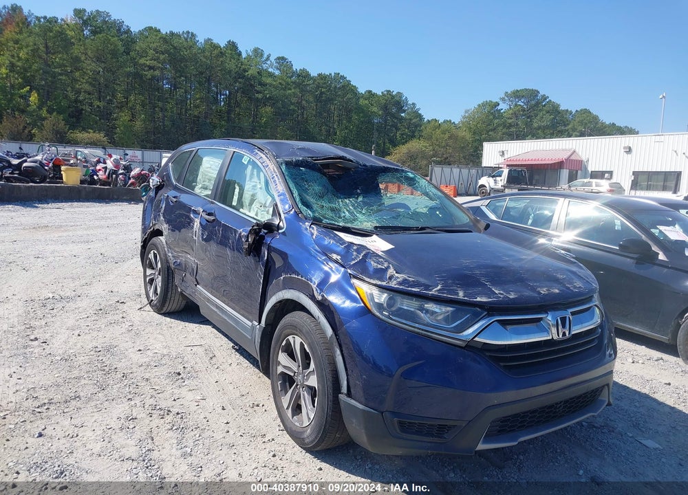 2017 HONDA CR-V LX VIN: 7FARW5H39HE009444