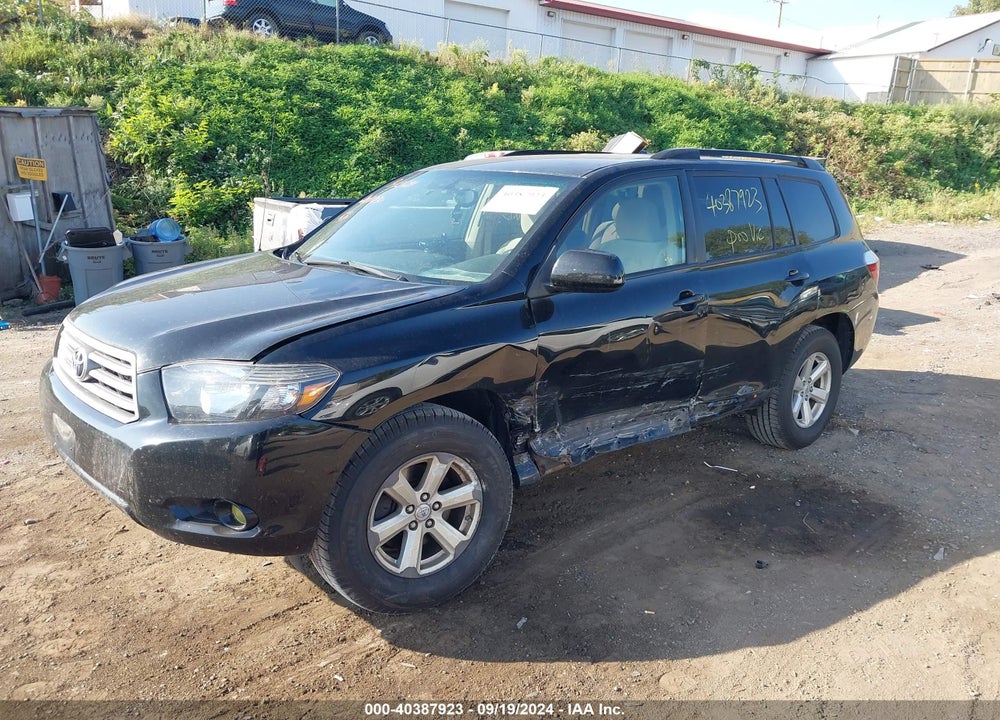 2008 TOYOTA HIGHLANDER VIN: JTEDS41A182046586