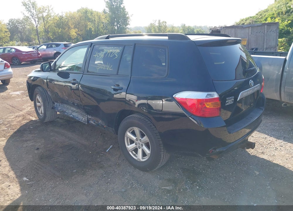 2008 TOYOTA HIGHLANDER VIN: JTEDS41A182046586