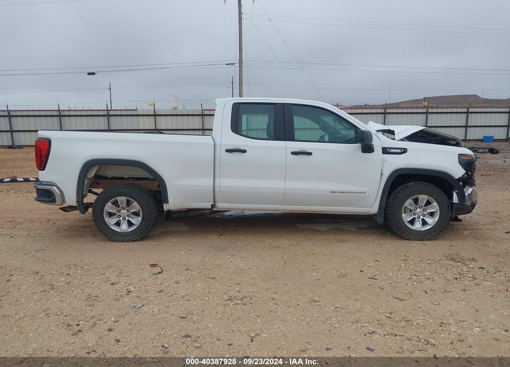2024 GMC SIERRA 1500 2WD DOUBLE CAB STANDARD BOX PRO VIN: 1GTRHAEK2RZ361965